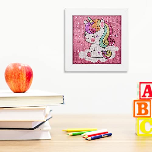 JSRQT 5D Unicorno Bambini Pittura Diamante Kit