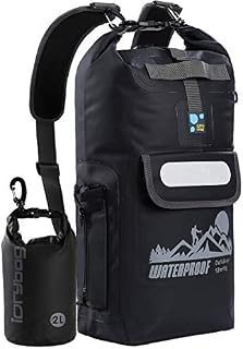 IDRYBAG Waterproof Backpack Floating Dry Bag, Dry Bag Backpack Waterproof 20L, Roll Top