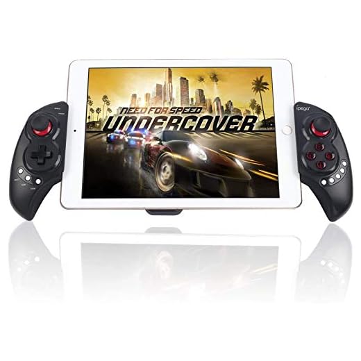 PowerLead Mobile Game Controller, PG9023S Wireless Gamepad Gaming Trigger Game Controller Compatible with 5-10" iOS/Android Phone PC Tablet (Does not Support Above ios13.4)