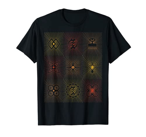Adinkra Symbol Design por Dopa-wear Camiseta