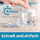 Retainer Reinigungstabletten – 120 Tabletten Retainer frisch, halten Sie Ihre Retainer und fleckenfrei – Retainer Reiniger Tablette, Mundschutz, gebissreiniger tabs, zahnschiene