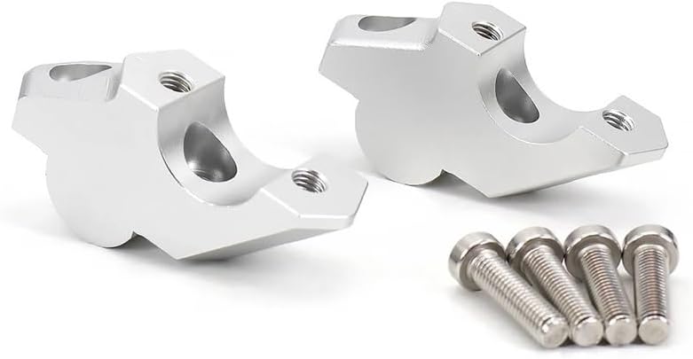Motorbike Handlebar Risers For Voge 900 DSX DSX900 DS X DS900X pair Motorcycle Accessories Silver Aluminum Handlebar Riser Bar Mount Handle Clamp