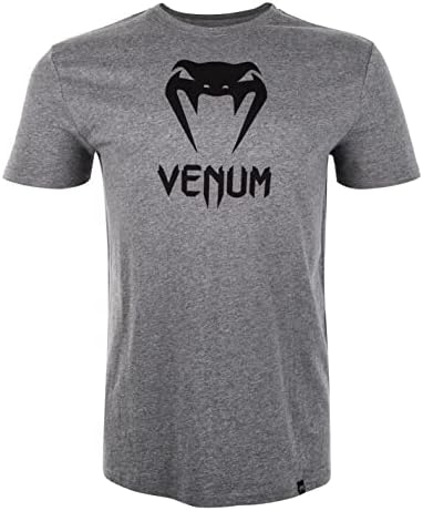 VenumメンズクラシックTシャツ、ヘザーグレー、ラージ