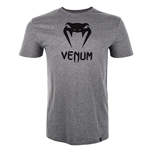 T-Shirt Homme Venum Classic noir à coupe droite résistant aux lavages fréquents
