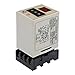 Delay Timer Relay, Digital Delay Timer Relay AH3-DM Dual Mode 0.01S-99H LED Display 12/24/110/220/380V (DC 12V)(DC 12V)