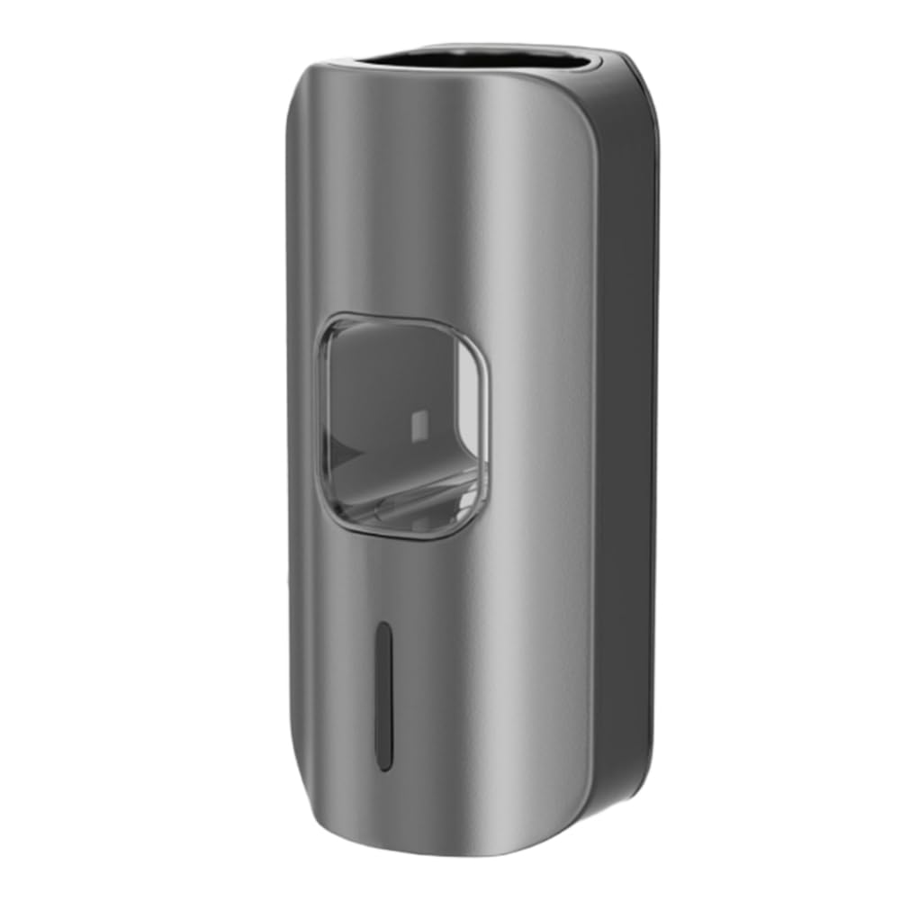 CTRLZS Wall-Mounted Toothbrush Holder for Kids, Automatic Toothpaste Dispenser, for Kids Toothpaste Squeezer Gray