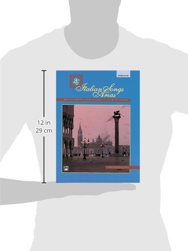 26 Italian Songs and Arias: Medium Low Voice, Book & CD - Image 6