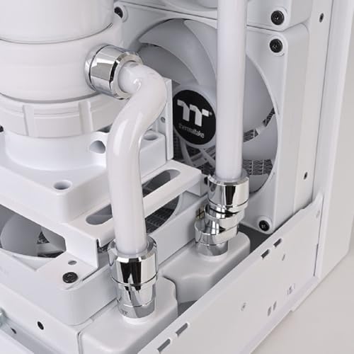 Image of Thermaltake Pacific F-Pro Female to Male 30mm Extender Chrome G 1 /4 Thread DIY LCS Fitting CL-W441-CU00SL-A
