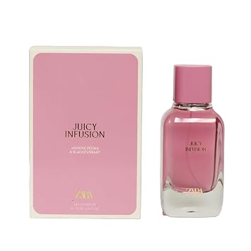 Zara Juicy Infusion Perfume for Women Fruity Blackcurrant & Jasmine Floral Fragrance Scent Eau de Parfum EDP 100ml 3.38 fl. oz