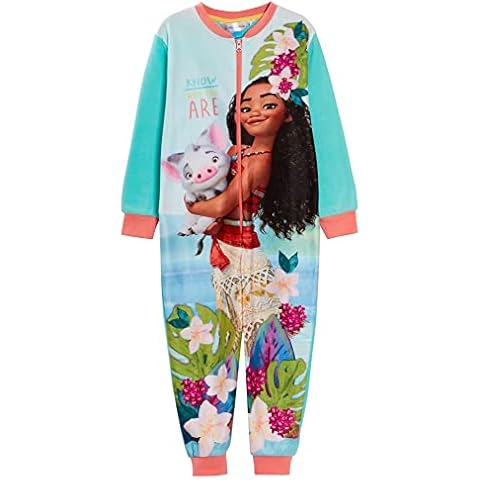 Disney Moana Fleece Onesie for Ages 5-6 Cover
