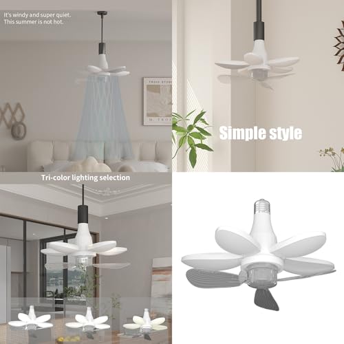 Ventilador interior LED para un ambiente agradable en el dormitorio 2