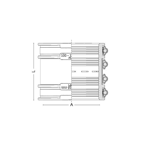 Crassus Schlauchadapter CSC 065 Typ 2B, EPDM / V2A, 1 Stück, 50-65 mm, CRA14033 – Bild 8