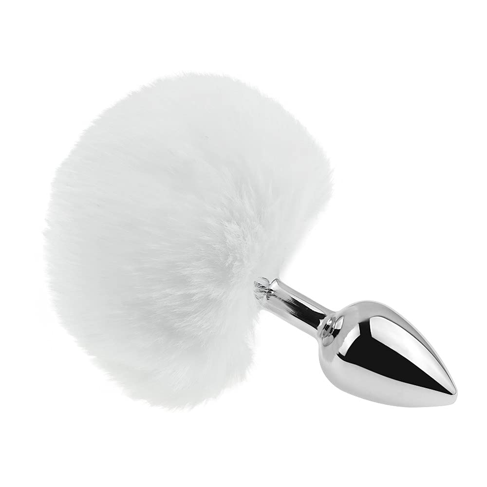 Bunny Tail Anal Butt Plug Anal Toy Butt Plug Tail Aluminum Alloy Anal Plug Rabbit Tail Adult Toys
