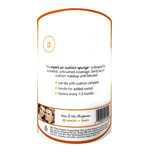REAL TECHNIQUES 1712M Éponge Air Cushion application fluide uniforme