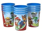 Nickelodeon American Greetings PAW Patrol Plastic Party Cups (12 Count), 16 oz