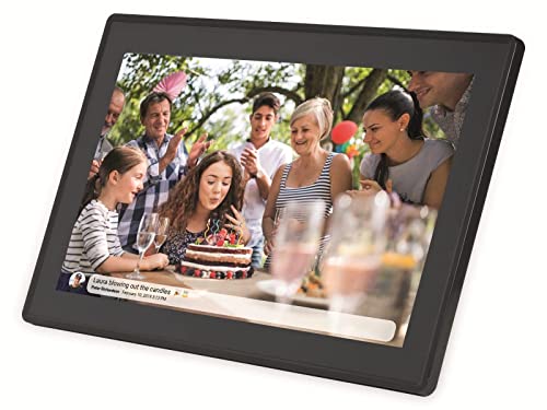 Denver PFF-1514BMK2 Digitaler Wi-Fi Bilderrahmen – 15,6 Zoll Full HD IPS Touchscreen, Integrierte FRAMEO Software, Drahtloses Teilen, Timer-Funktion, Schwarz Denver PFF-1514BMK2 Digitaler Wi-Fi Bilderrahmen – 15,6 Zoll Full HD IPS Touchscreen, Integrierte FRAMEO Software, Drahtloses Teilen, Timer-Funktion, Schwarz