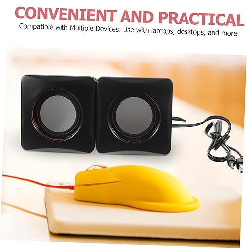 Altavoz USB para computadora portátil pc escritorio y hogar mini altavoz SHINEOFI 6