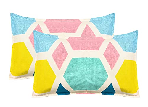 Image of Amazon Brand - Umi Super Soft Brushed Microfiber Cotton Pillow Covers, 2 Piece Pillow Covers(Not Pillow),Flange on Edges Pillow Covers 17X27(inches) 43X68(CM)