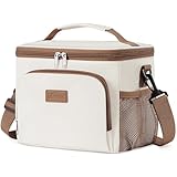 Lifewit Bolsa Termica porta Alimentos 9L, Crema