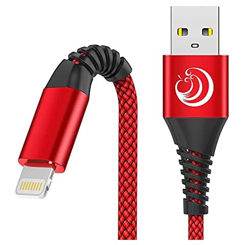 Cable Micro USB Yosou Trenzado de Nylon, 3-Unidades, Rojo Cover