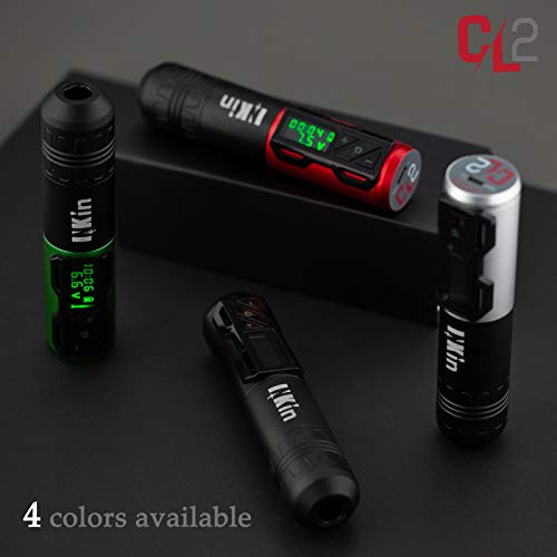 Inkin Cordless 2 Cl2 Silver Wireless Tattoo Machine Gun Pen Swiss Motor Led Display 1800 Mah Capacity Tattoo Supplies Cartridges Needles And Equipment … #TOP5