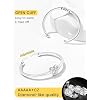 KeyStyle Love Knot Bracelet for Women, Tie The Knot Bracelets Bridesmaid Gift 14K Gold Plated Stackable Bangle for Party Prom Minimalist Jewelry