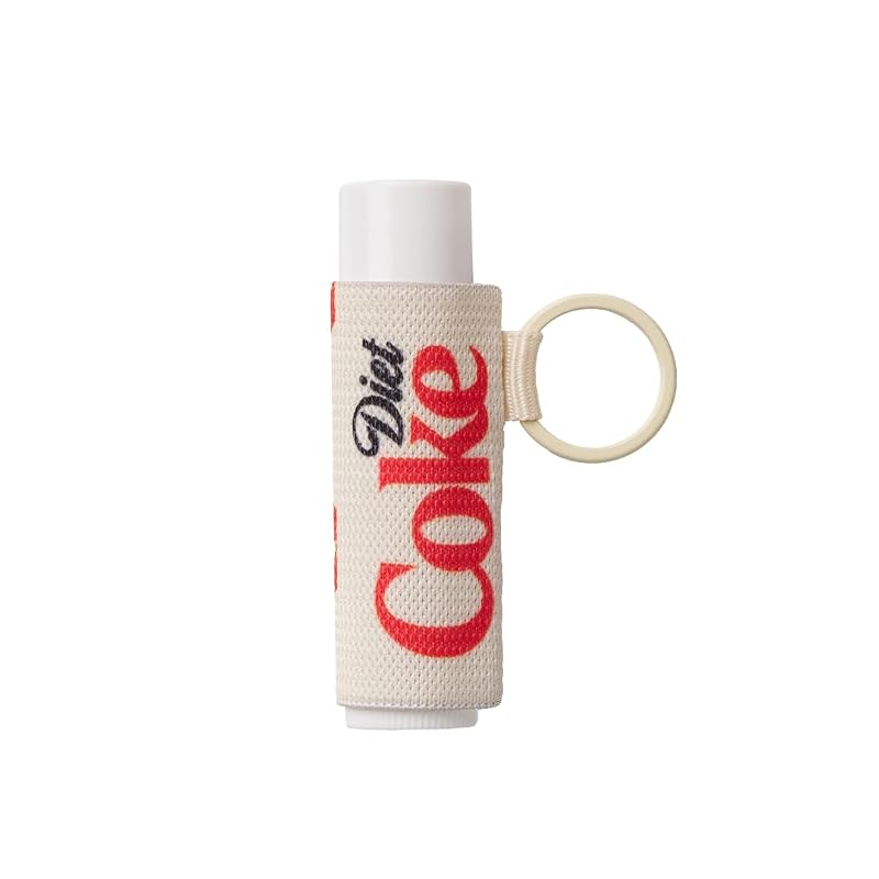 Chaveiro Elástico Porta Protetor Labial e Gloss Thread Wallets Diet Coke Kiss