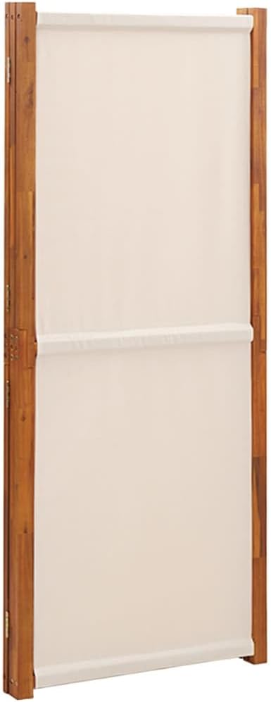 Diagram showing the dimensions of the vidaXL 3-Panel Room Divider: 82.7 inches wide and 70.9 inches high.