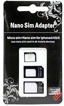 mobee Nano SIM MicroSIM 変換アダプタ 3点セット For iPhone 5 4S 4 ナノシム→SIMカードorMicroSIM MicroSIM→SIMカード