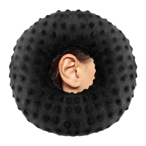 Genérico Cojín para los oídos: módulo de de presión de de Contorno Ultra Suave Textura Núcleo ventilado Forma Tranquila Construcción Toque Tranquilo Optimizador del sueño Elemento re