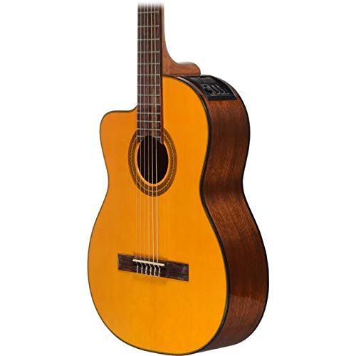 Takamine Gc1Ce Nylon-String Left-Handed Acoustic-Electric Guitar #TOP1