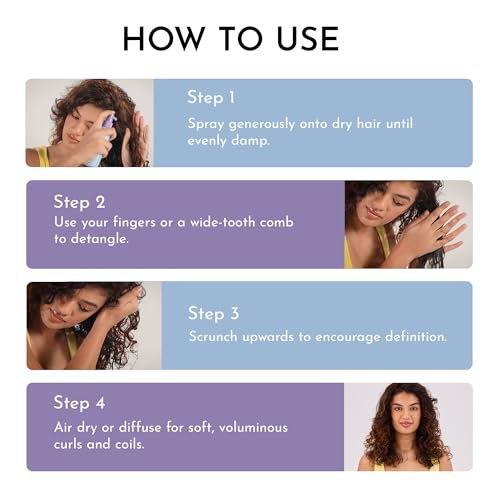 Image of Fix My Curls Curl Gelly Activator Spray No-Water Curl Refresher with Avocado Oil, Lightweight for Hydration & Definition For All Hair Textures (100ml)