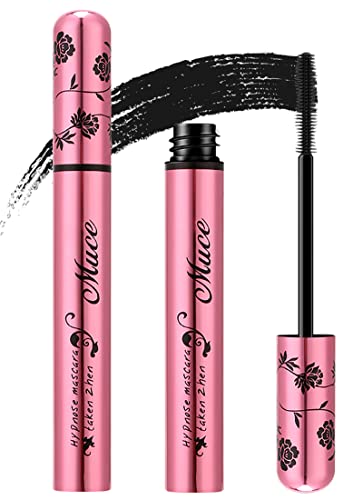 YFulfill Telescopic Mascara, Better Than Sex Mascara Waterproof, Black Volume and Length with No Clump for a Natural Look All Day, Easy to Remove
