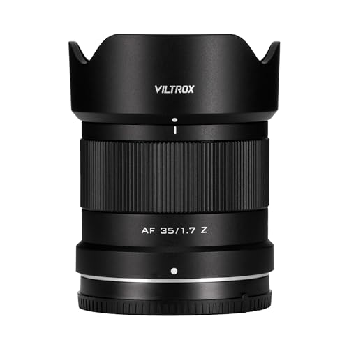 VILTROX 35mm f1.7 Z, AF 35mm F1.7 Z-Mount für Nikon Z Mount, Autofokus APS-C Z Mount Objektiv für...