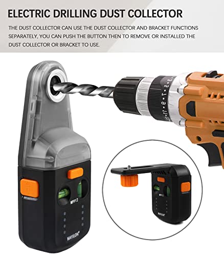 MAYILON Drill Dust Collector with Suction Laser Level, 4 in 1 Design, Vacuum Drill Dust Collector, Suction Wall Laser Level Holder, Picture Hanging Red Light Line, Bearer 11.02 lb 5 MAYILON Drill Dust Collector with Suction Laser Level, 4 in 1 Design, Vacuum Drill Dust Collector, Suction Wall Laser Level Holder, Picture Hanging Red Light Line, Bearer 11.02 lb - Image 5