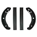 Wagner ThermoQuiet PAB270 Brake Shoe Set, Rear