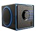 Portable Speaker by GOgroove - SonaVERSE BX Rechargeable Compact MP3 Speaker with AUX & USB Inputs, Playback Controls for Thumb Drive Flash Media, Removable 3-5 Hour Battery (Wired)