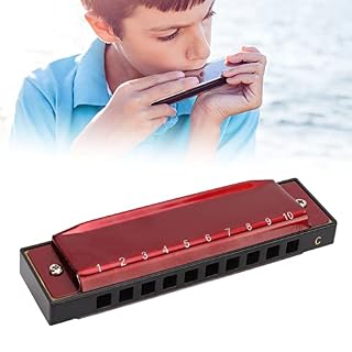 Harmonica pour débutant, orgue à bouche au son agréable facile à jouer pour la performance pour les adultes pour jouer(rouge) - Les Beatles, Paul McCartney, John Lennon, RIngo Starr, George Harrison Harmonica pour débutant, orgue à bouche au son agréable facile à jouer pour la performance pour les adultes pour jouer(rouge) – Image 3