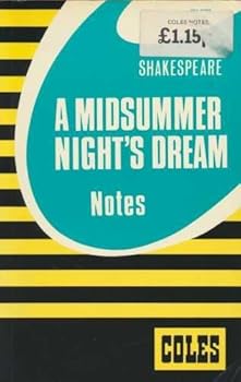 Paperback Coles Shakespeare a Midsummer Night's Dream Notes (January 19,1998) Book