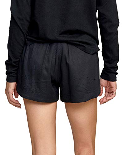 Rvca Womens Grounded Coverup Casual Shorts, Rvca Black, Large Us #TOP2