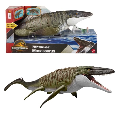 Mattel Jurassic World: El Renacer Mosasaurio Mordedor y