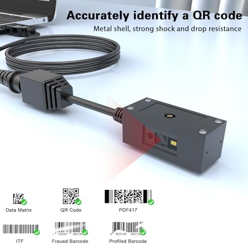 Scanner de codes-barres 2D fixe Symcode pour éviter les erreurs de lecture de QR codes