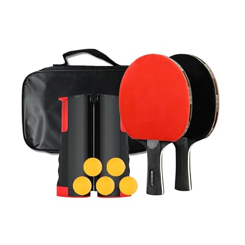 TEOYETTSF Table Tennis Bat Set with Long Handles