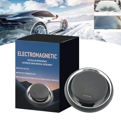 Anti Freeze Electromagnetic Car Snow Removal Device, 2025 New Antifreeze Snow Removal Instrument, Portable Car Defroster (1pcs, Medium)