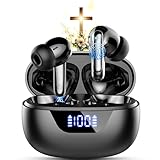Wireless Earbuds, Digital Audio Bible with all KJV New and Old Verses in English & Spanish, Mood Based Scripture Selection, Portable & Easy to Use, Inspirational Christian Gifts for Men,Women&Families