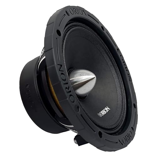 Orion XTX654 High Efficiency 6.5 Inch Mid-Range Bullet Loudspeakers, 1400W Max Power, 350W Rms, 4 Ohm, 1.5 Inch Voice Coil - Pro Car Audio Stereo thumb #1