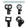 LYRCRO Microphone Shock Mount Holder Clip Mic Anti-Vibration for Condenser Shotgun Mic like Rode NTG-1 NTG-2 NTG-3 NTG-4 NTG-4+ NTG-5 Sennheiser MKE 600 #4