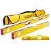 Stabila Magnetic 3 Level Set Includes 48"/24"/25100 Torpedo and 30015 Case