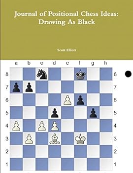 Paperback Journal of Positional Chess Ideas: Drawing As Black Book