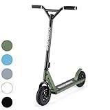 scooter freestyle para adultos EMBÁRRATE COMO UN PROFESIONAL: con mangos antideslizantes de extra agarre, abrazaderas de aluminio de 3 pernos de alta precisión CNC y dirección roscada con espaciadores triples, ideal para mantenerte en control en todo momento. Garantía de reembolso de 30 días.